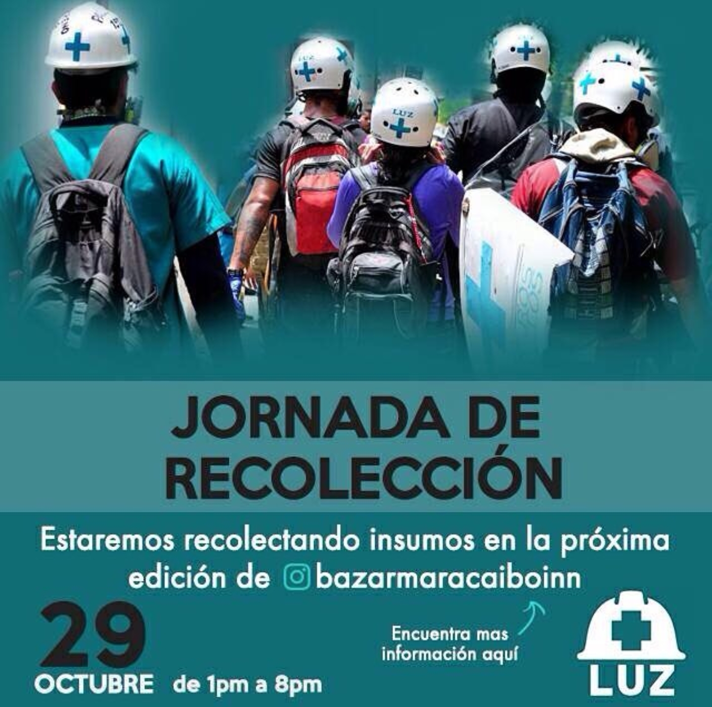 Primeros Auxilios LUZ recolectará medicamentos en el Bazar Maracaibo Innovador