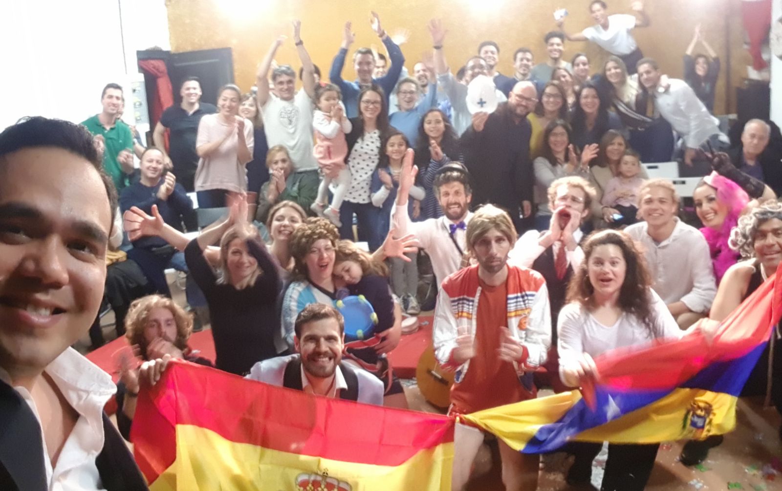 Brilla el teatro en Madrid por Paúl Venezuela